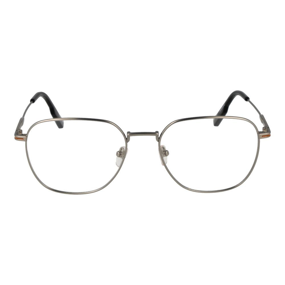 Ermenegildo Zegna Silver Titanium Glasses Men's (Frames)