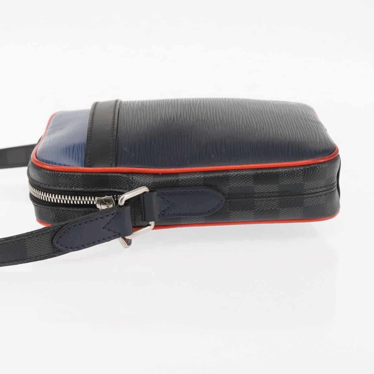 Louis Vuitton Danube Epi Leather Navy Leather Bag (Pre-Owned)