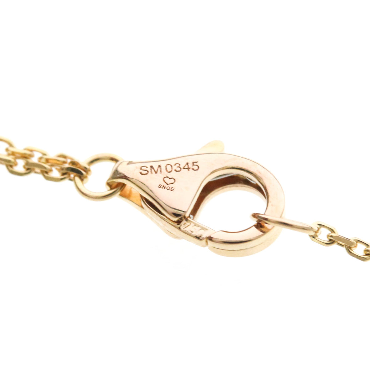 Cartier Trinity Choker 18K Tricolor Gold Gold Gold Necklace Jewelry (Pre-Owned)