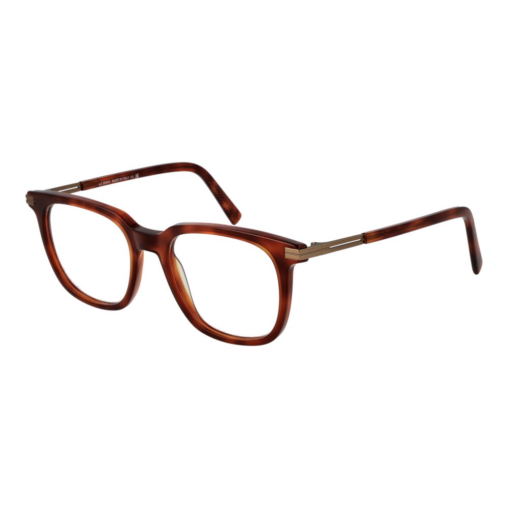 Ermenegildo Zegna Brown Acetate Glasses  (Frames)