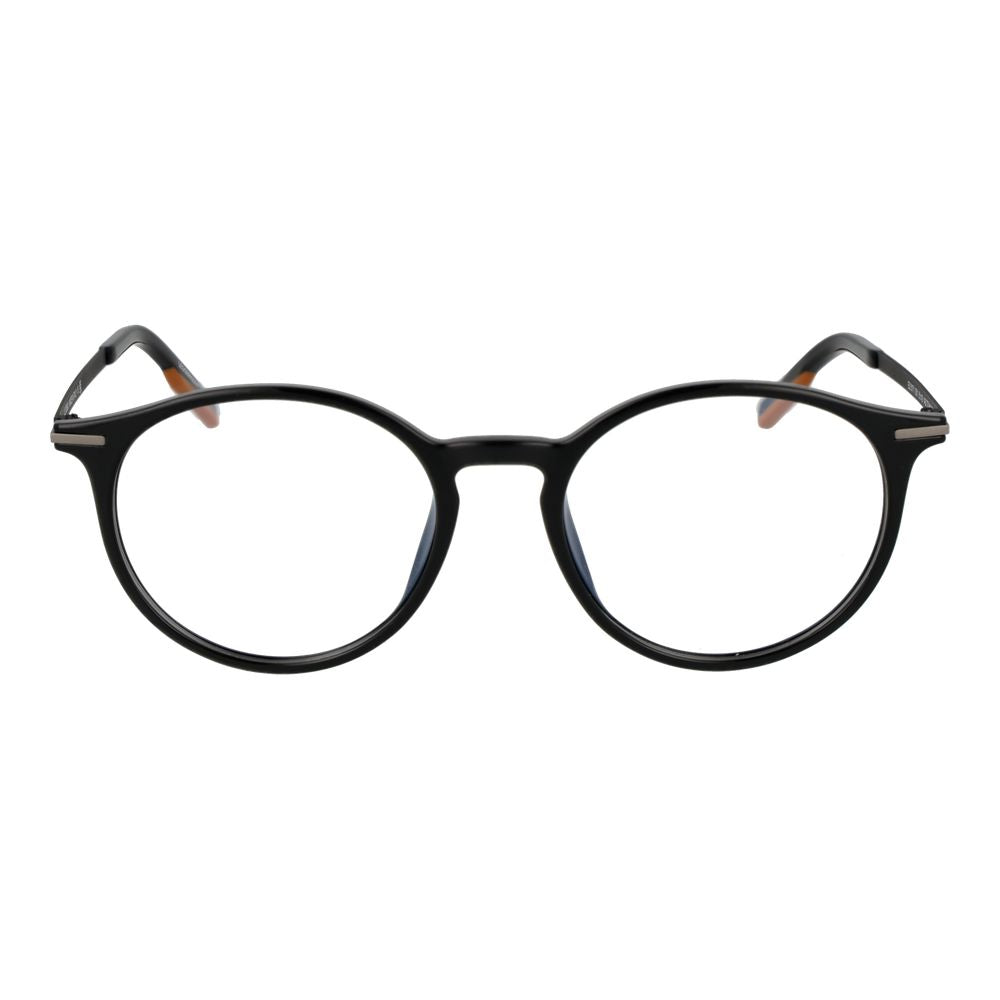 Ermenegildo Zegna Black Plastic Glasses  (Frames)