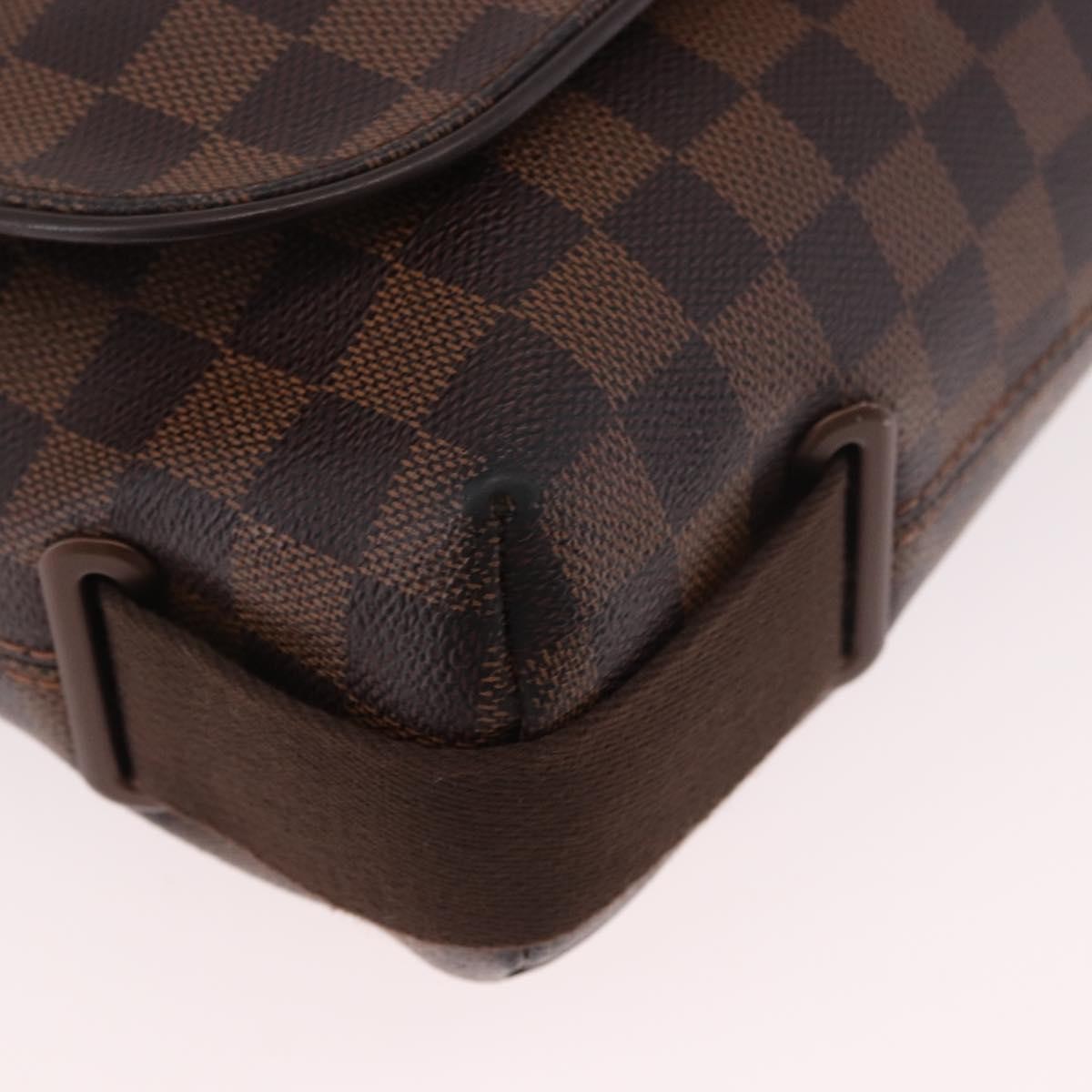 Louis Vuitton Brooklyn Damier Ebene Brown Canvas Shoulder Bag Bag (Pre-Owned)
