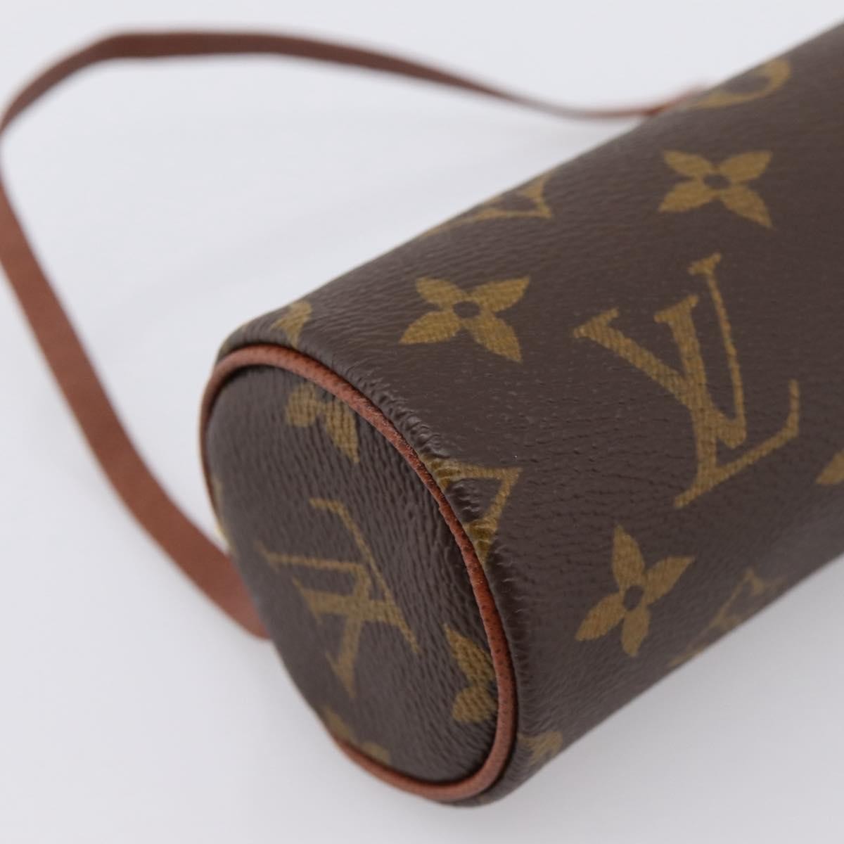 Louis Vuitton Papillon Pochette Monogram Canvas Brown Canvas Clutche & Pouche Bag (Pre-Owned)