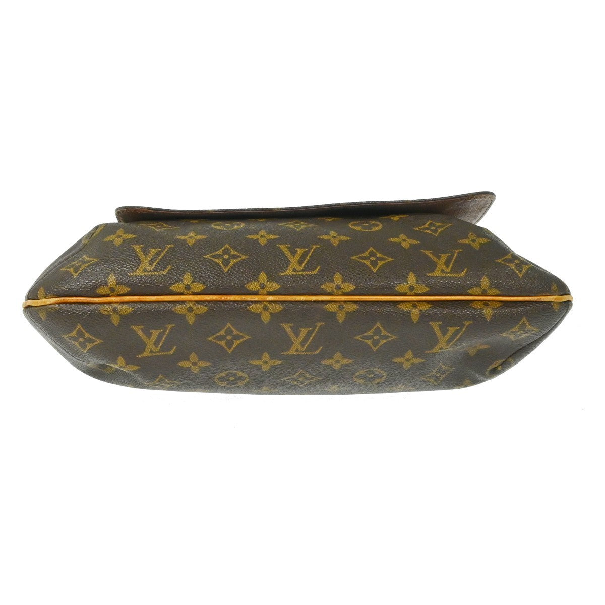 Louis Vuitton Musette Monogram Canvas Brown Canvas Shoulder Bag Bag (Pre-Owned)