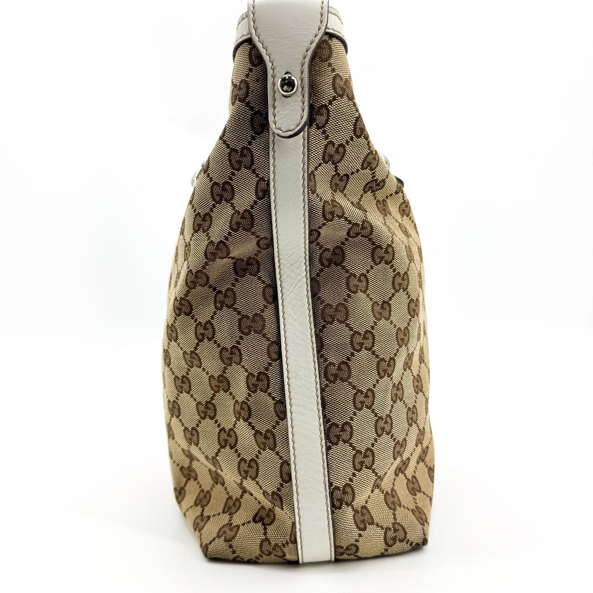 Gucci Match Ball Gg Canvas Brown Canvas Tote Bag Bag (Pre-Owned)