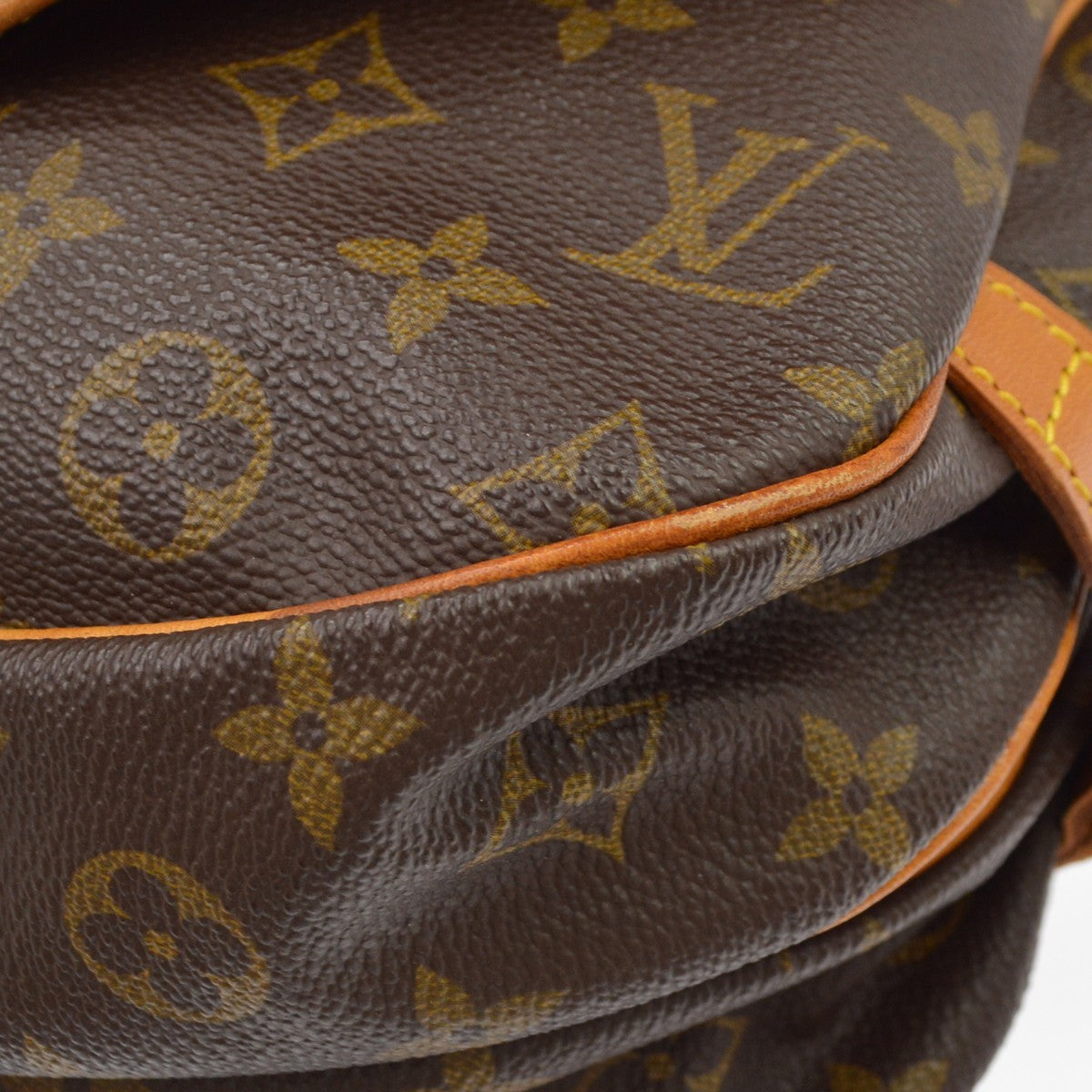 Louis Vuitton Saumur Monogram Canvas Brown Canvas Handbag (Pre-Owned)