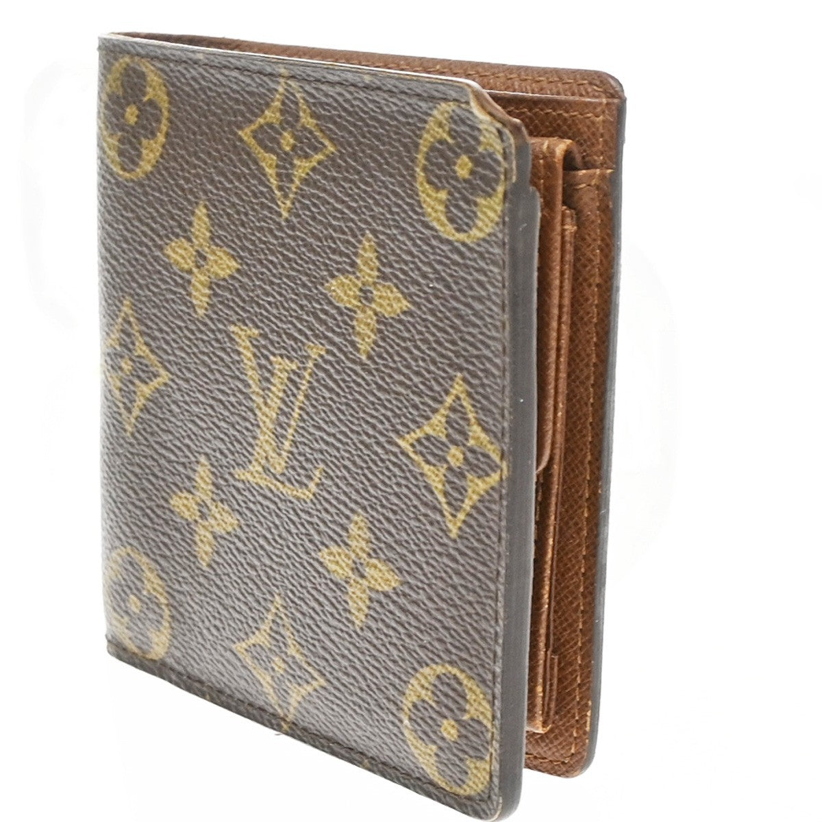 Louis Vuitton Marco Wallet Nm Monogram Canvas Brown Canvas Wallets Accessory (Pre-Owned)