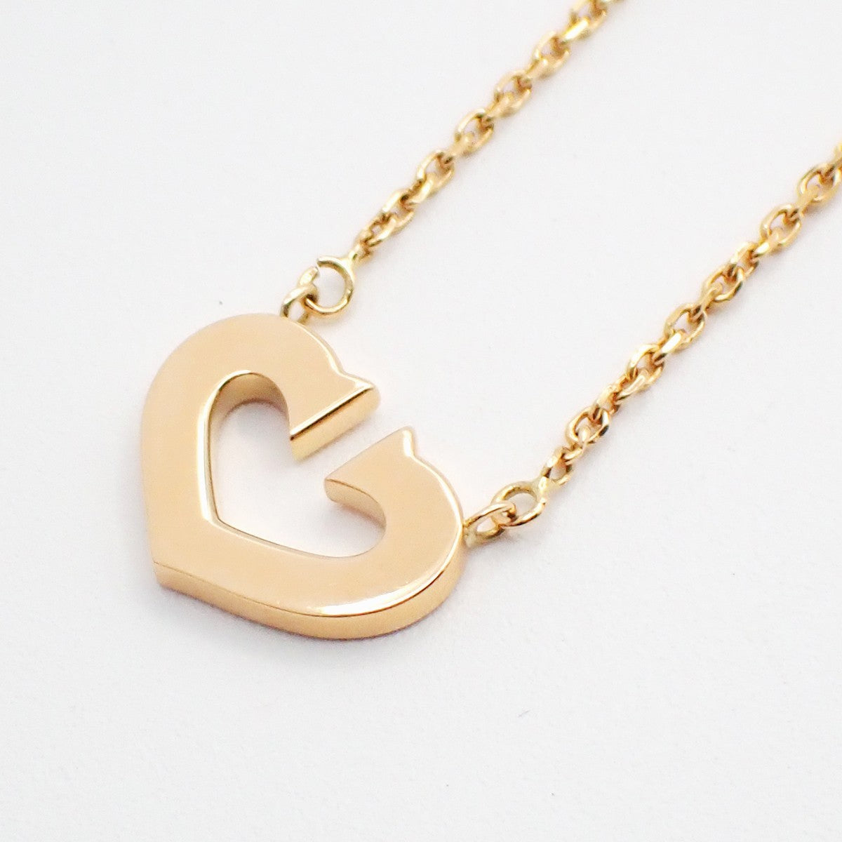 Cartier C Heart De Cartier Pendant 18K Yellow Gold Gold Yellow_Gold Necklace Jewelry (Pre-Owned)