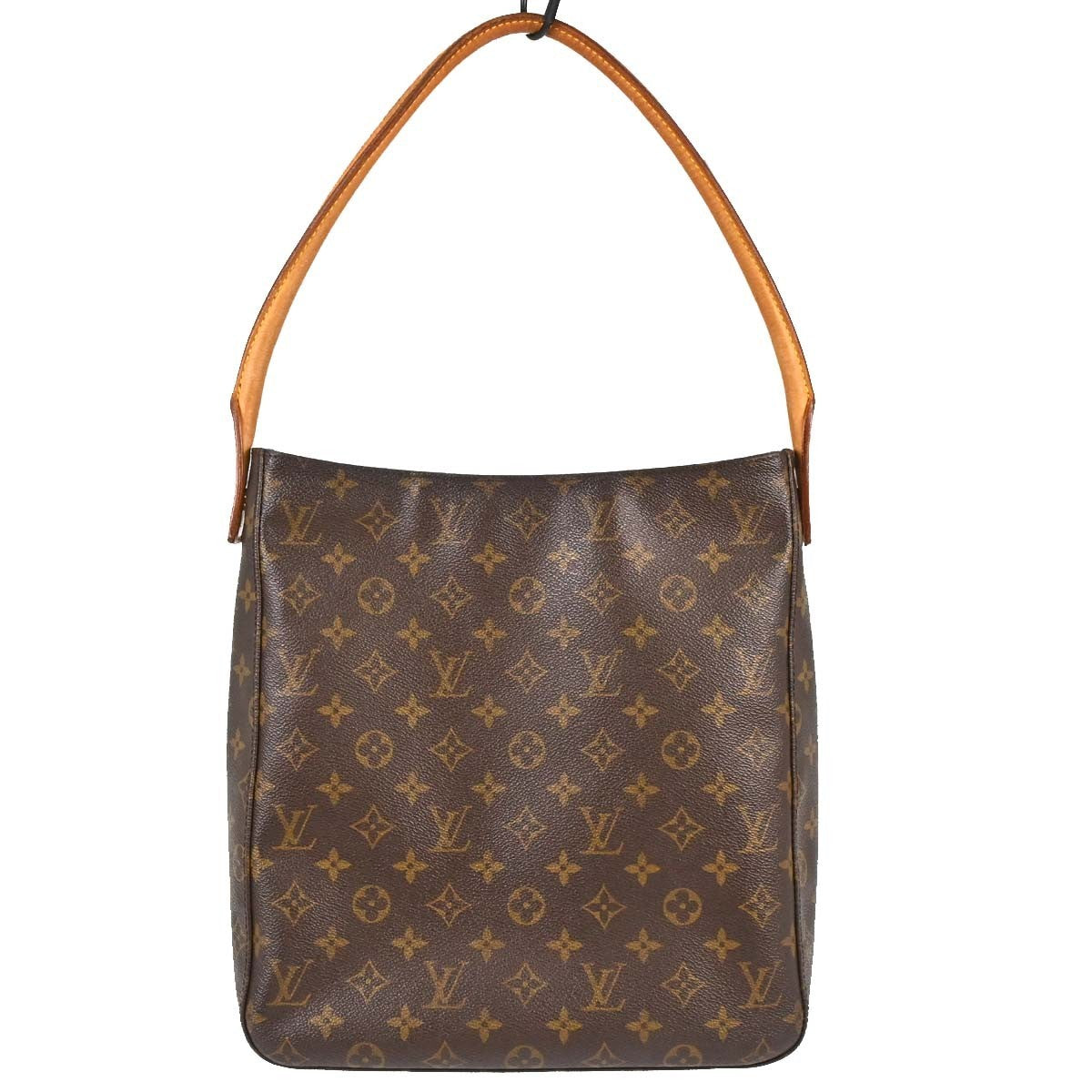 Louis Vuitton Looping Monogram Canvas Brown Canvas Handbag (Pre-Owned)
