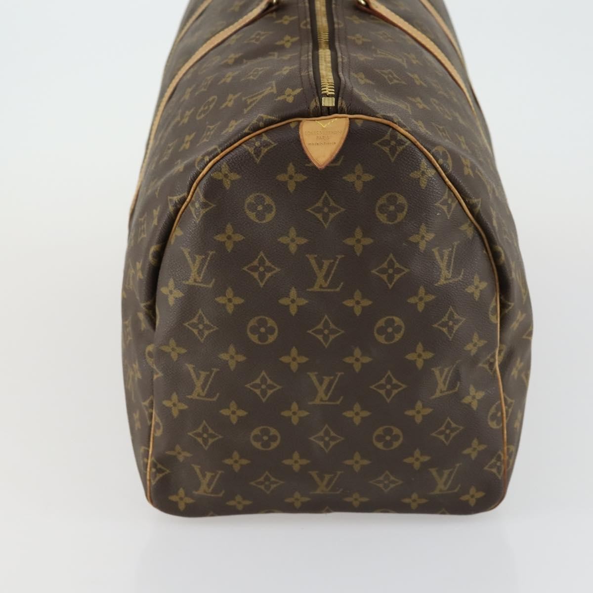 Louis Vuitton Keepall Monogram Canvas Brown Canvas Travel Bag Bag (Pre-Owned)