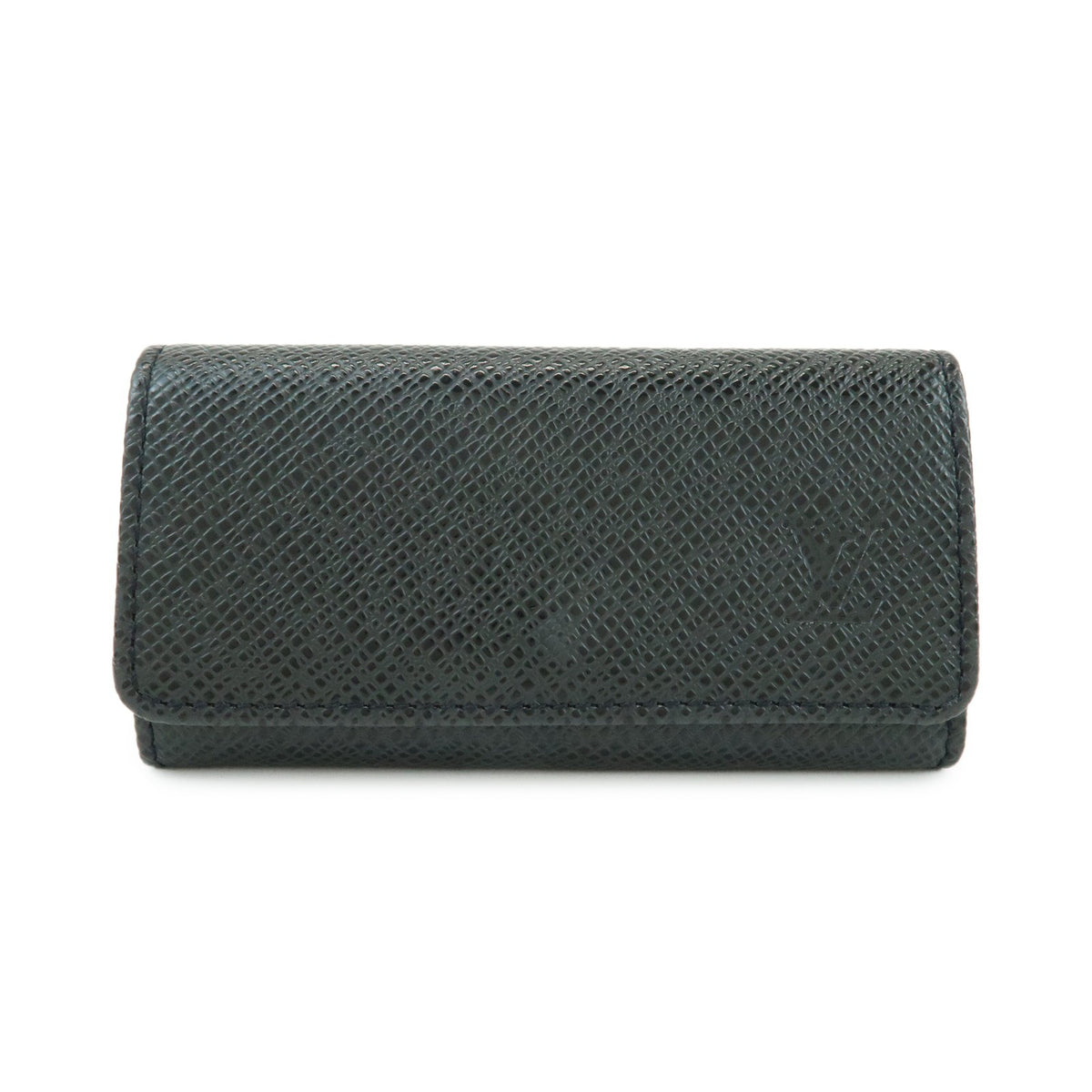 Louis Vuitton Multiclés 4 Cuir Verni Black Leather Wallets Accessory (Pre-Owned)