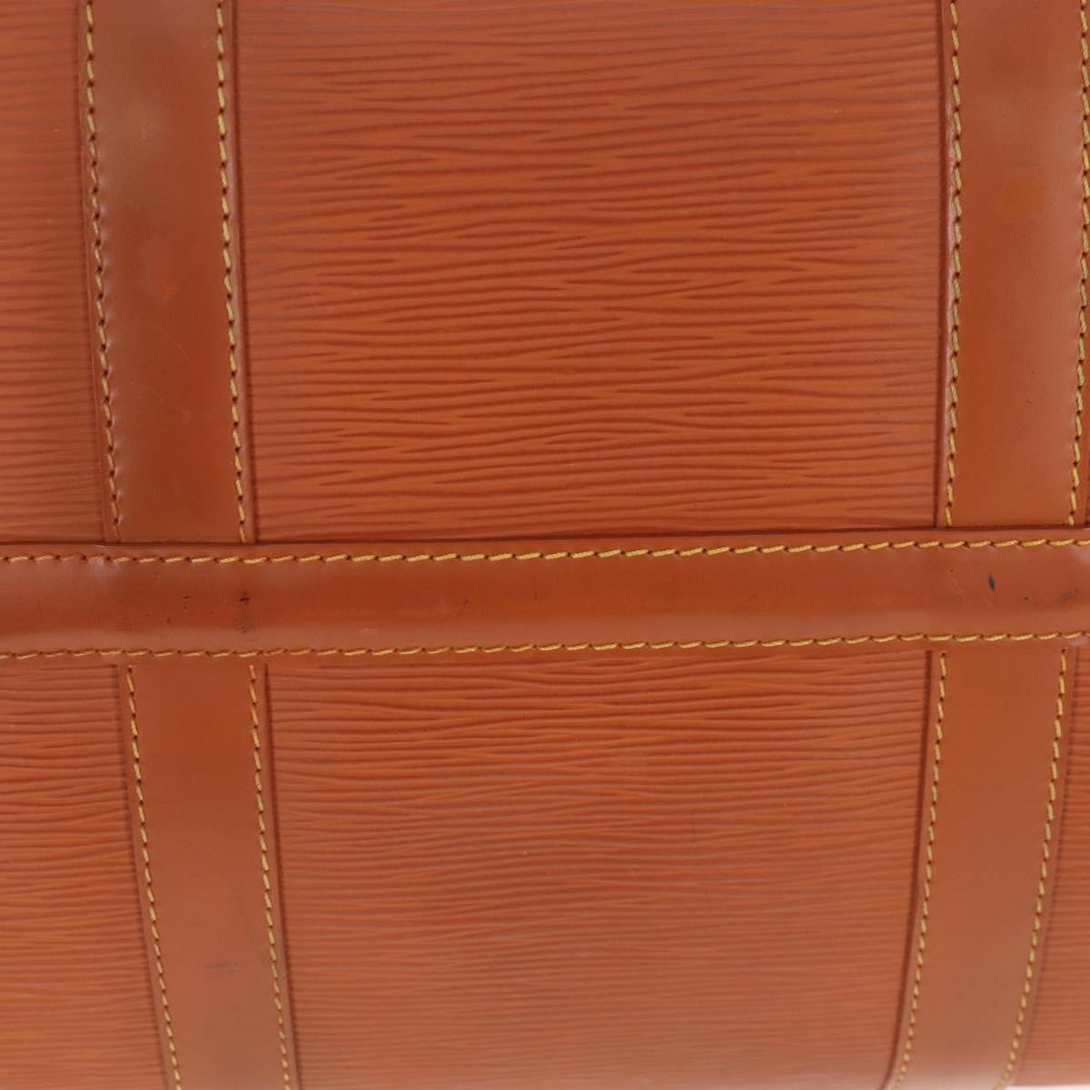 Louis Vuitton Keepall Epi Leather Gold Leather Travel Bag Bag (Pre-Owned)