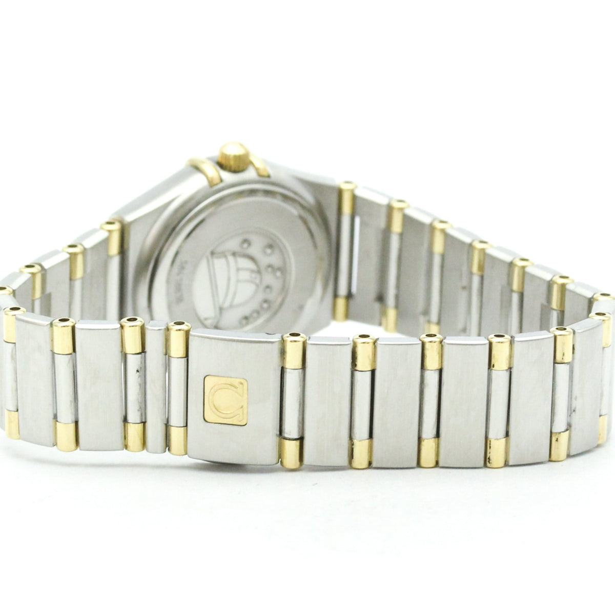 Omega Constellation Quartz Stainless Steel And Yellow Gold Watch (Pre-Owned)