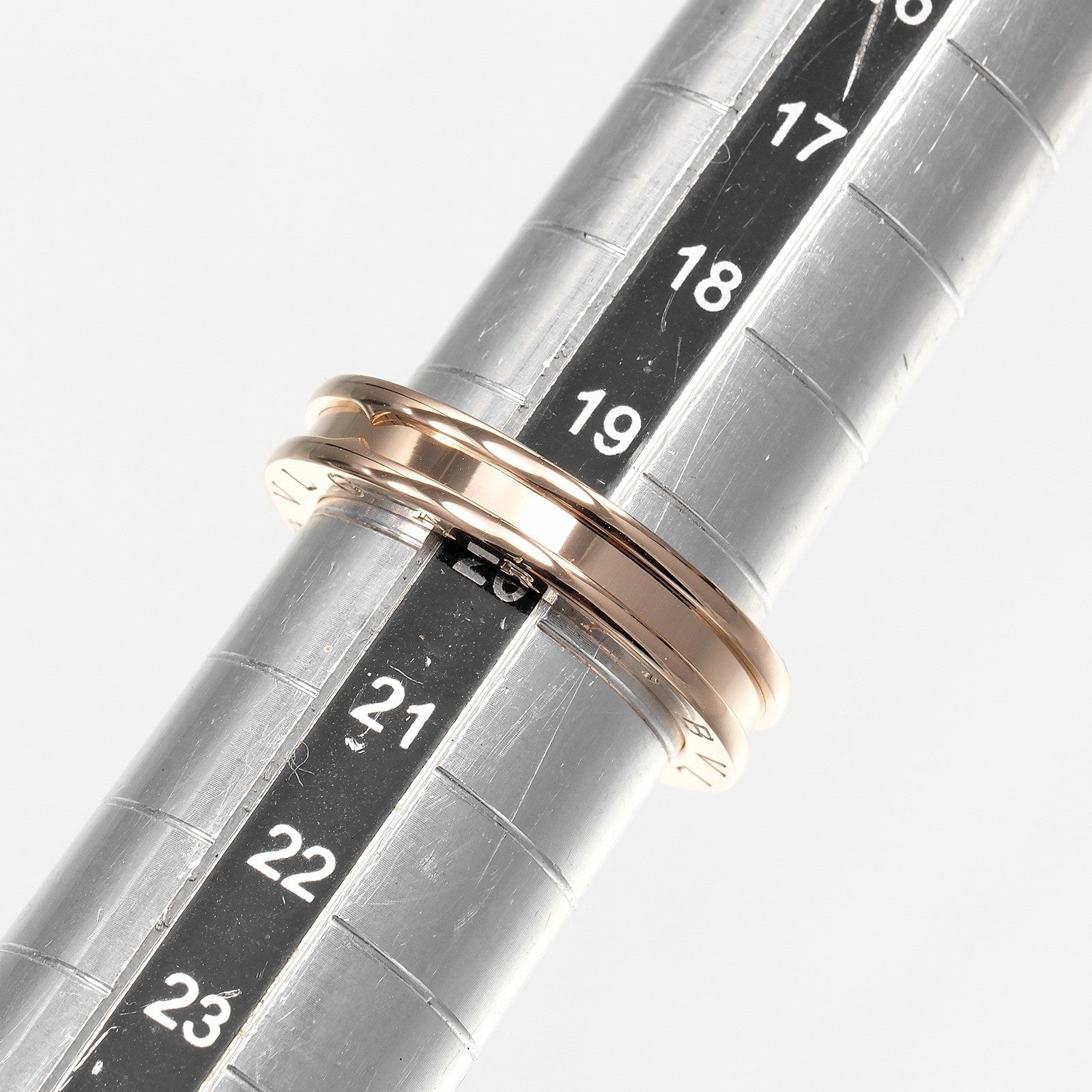 Bvlgari B.Zero1 One Band 18K Rose Gold Gold Pink_Gold Ring Jewelry (Pre-Owned)