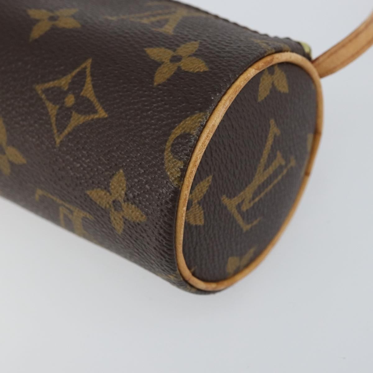 Louis Vuitton Papillon Pochette Monogram Canvas Brown Canvas Clutche & Pouche Bag (Pre-Owned)