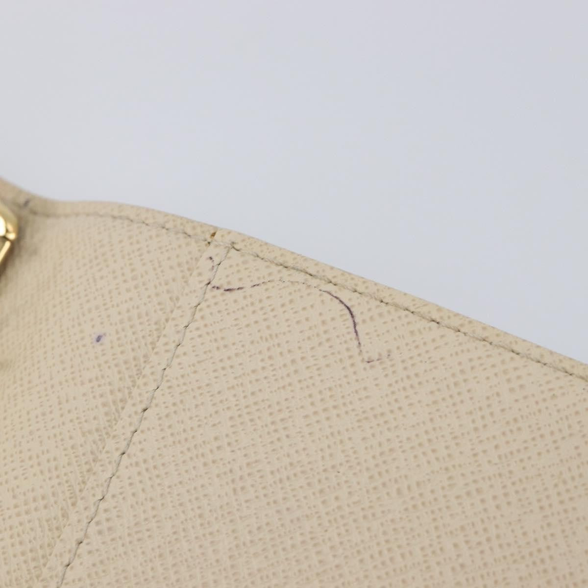 Louis Vuitton Ring Agenda Cover Damier Beige Canvas Briefcase Bag (Pre-Owned)
