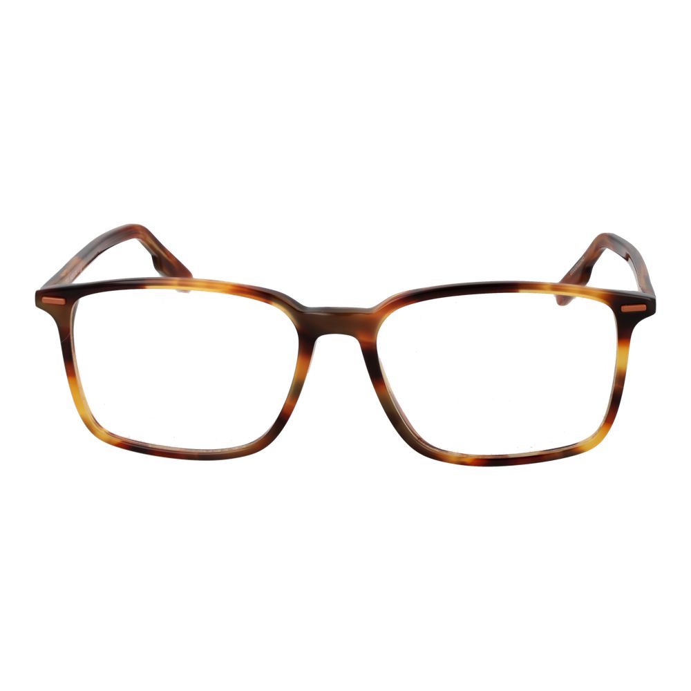Ermenegildo Zegna Brown Acetate Glasses  (Frames)