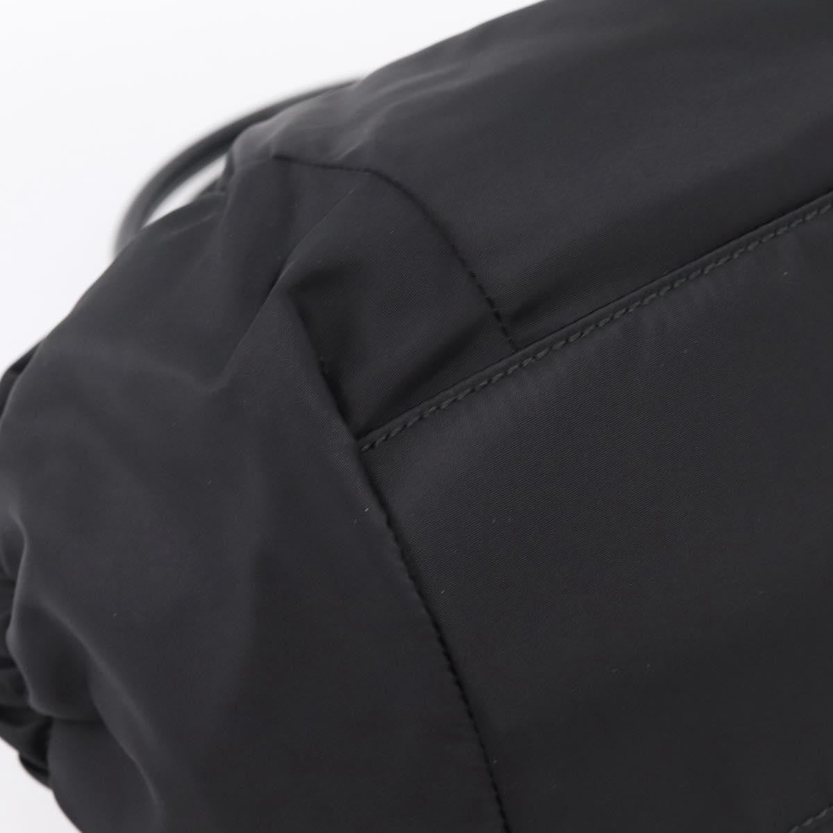 Salvatore Ferragamo Vala Tote Nylon Black Nylon Tote Bag Bag (Pre-Owned)
