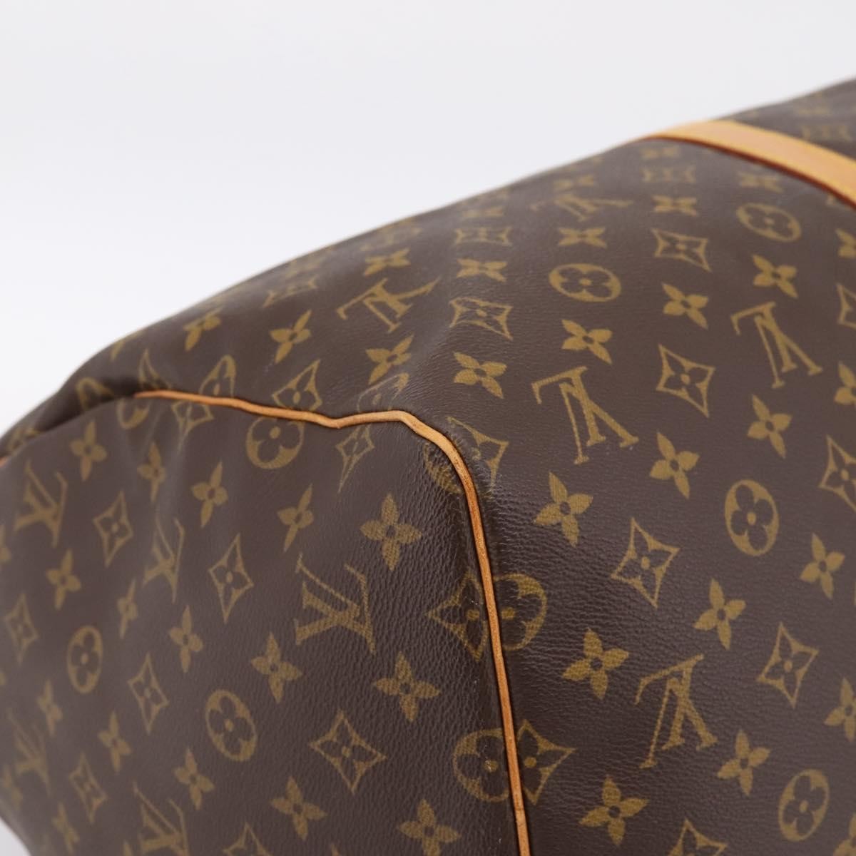 Louis Vuitton Keepall Monogram Canvas Brown Canvas Travel Bag Bag (Pre-Owned)