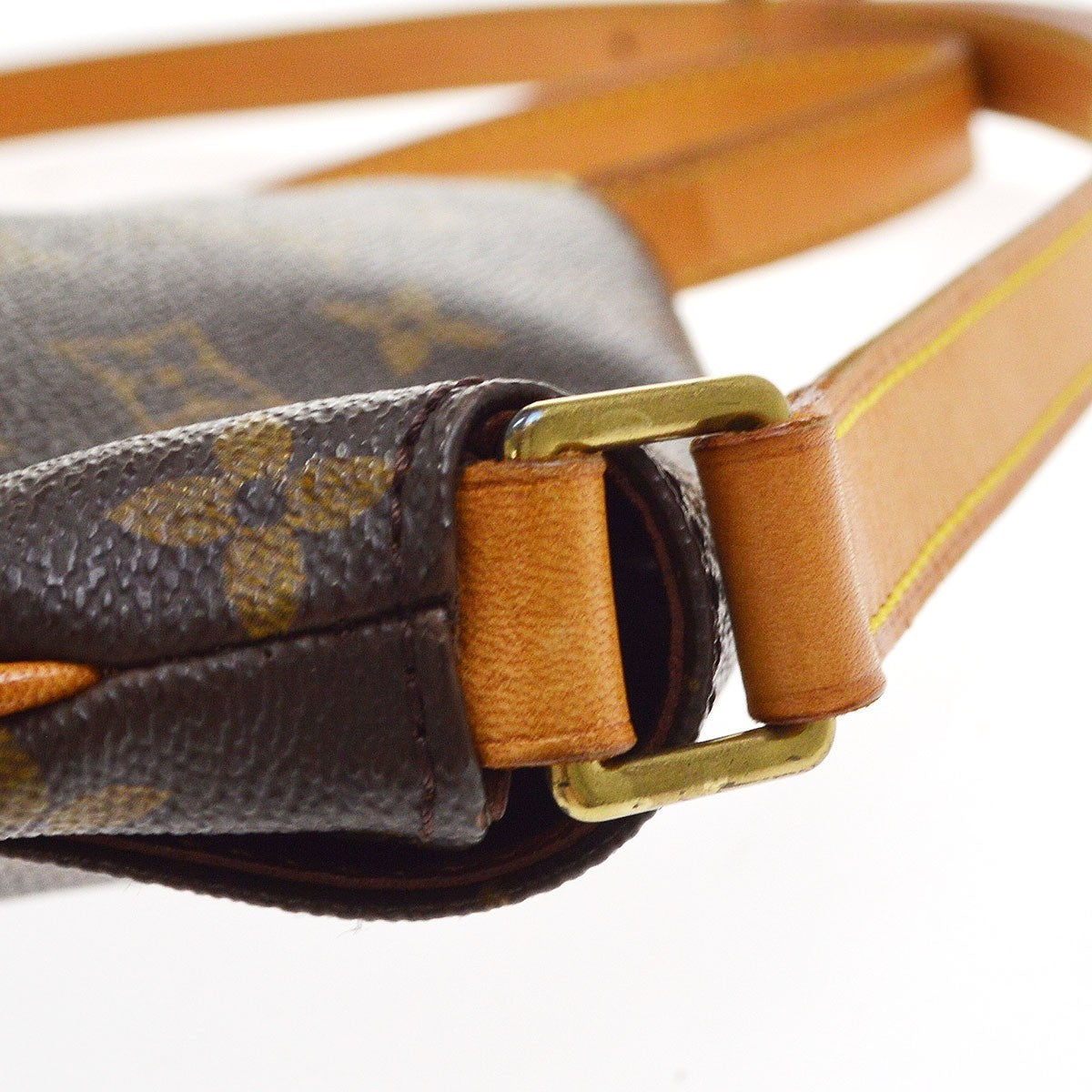 Louis Vuitton Musette Salsa Monogram Canvas Brown Canvas Shoulder Bag Bag (Pre-Owned)