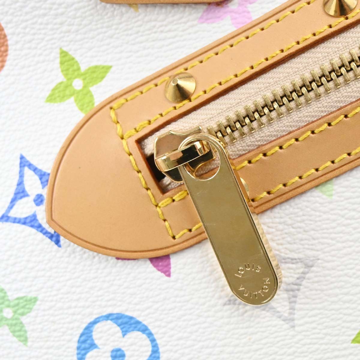 Louis Vuitton Alma Monogram Canvas Multicolour Canvas Handbag (Pre-Owned)
