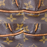 Louis Vuitton Thames Brown Canvas Shoulder Bag (Pre-Owned)