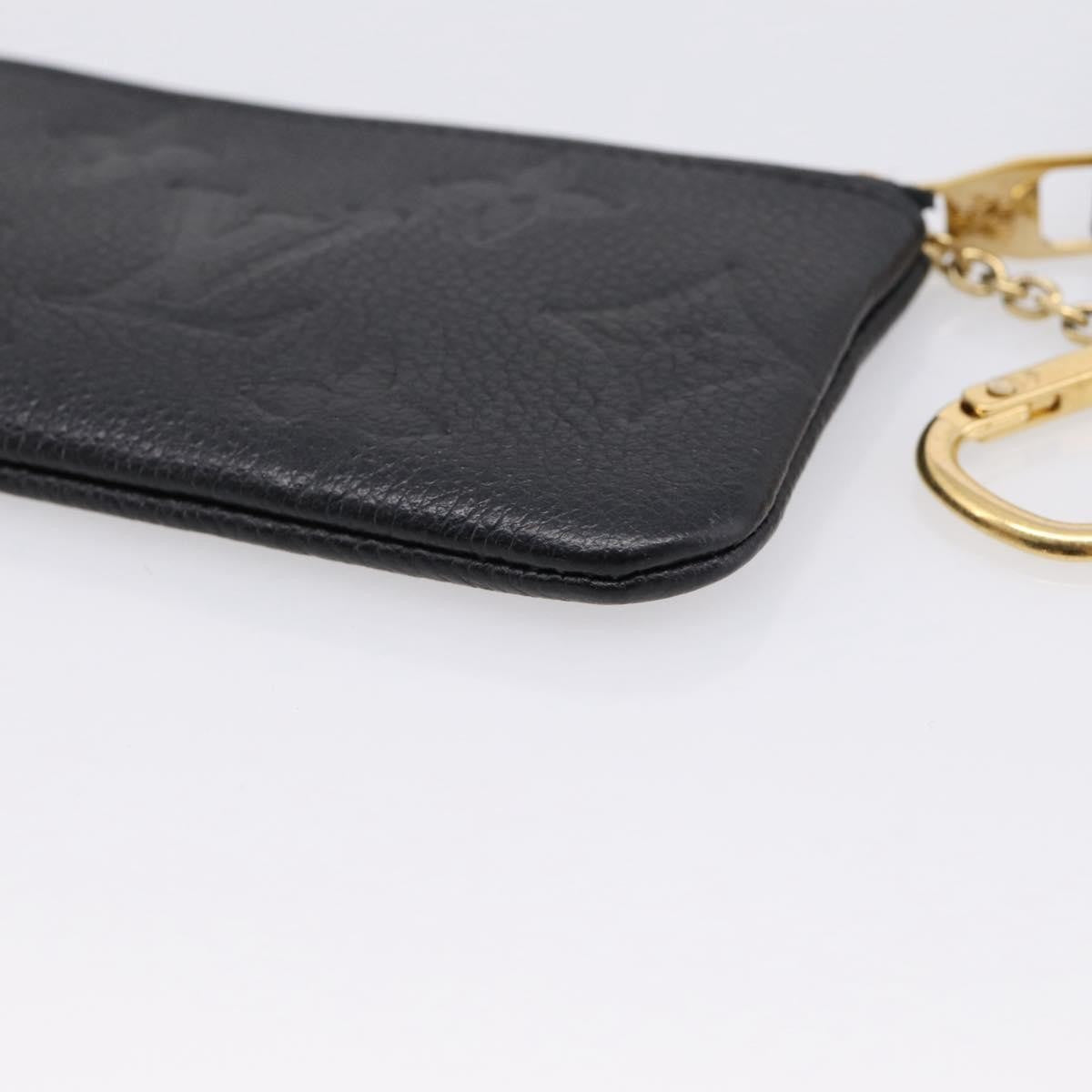 Louis Vuitton Key Monogram Empreinte Leather Black Leather Clutche & Pouche Bag (Pre-Owned)