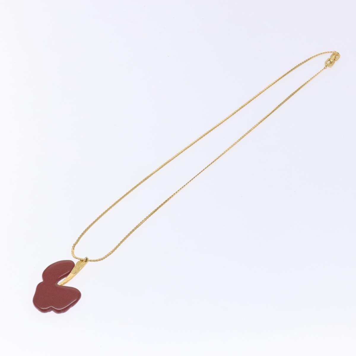 Givenchy Vintage Metal Gold Metal Necklace Jewelry (Pre-Owned)