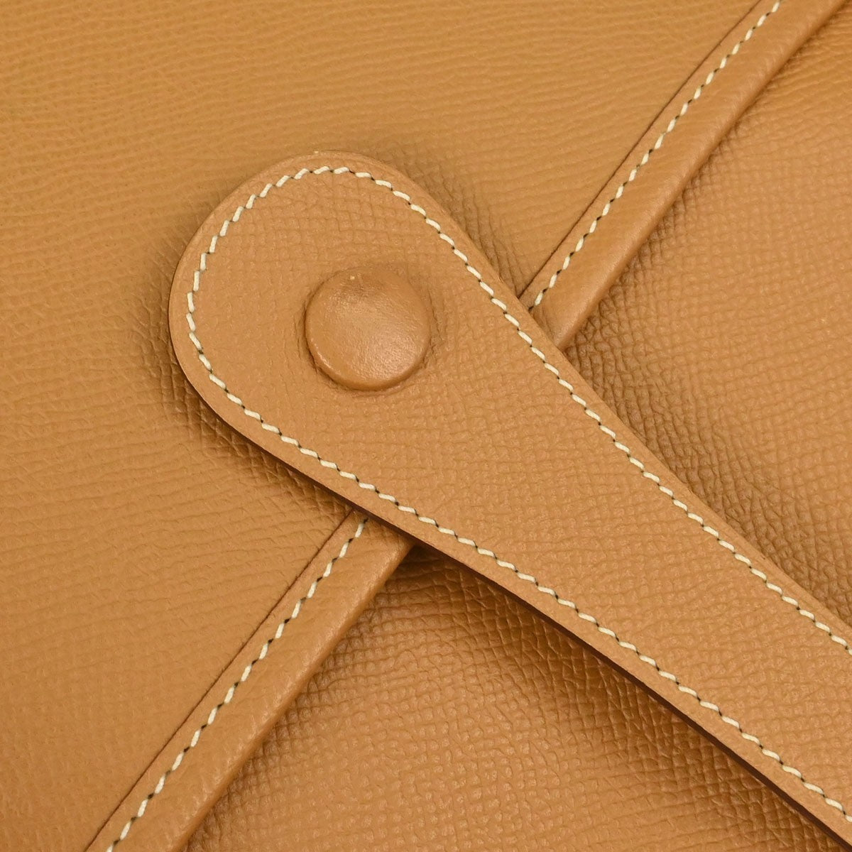 Hermes Evelyne Bag Gen Ii Epsom Brown Leather Shoulder Bag Bag (Pre-Owned)