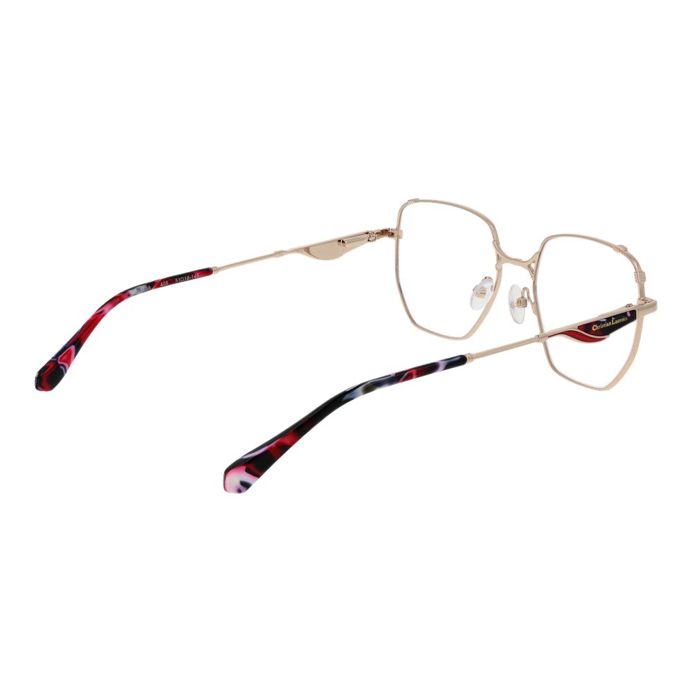 Christian Lacroix Purple Metal Glasses Women's (Frames)