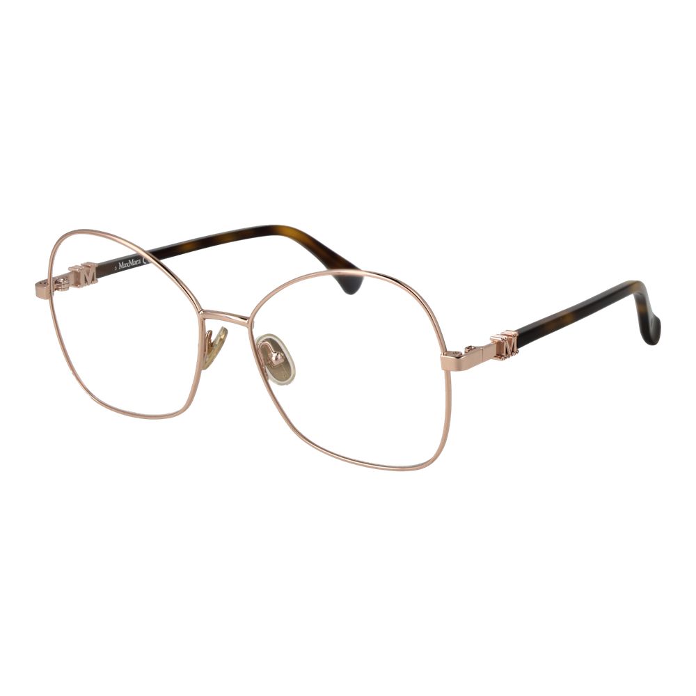 Max Mara Rose Gold Metal Glasses Women's (Frames)
