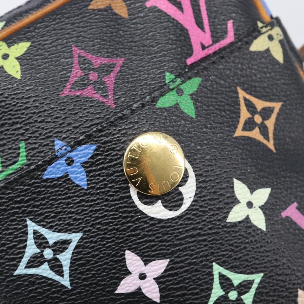 Louis Vuitton Rift Monogram Multicolor Black Canvas Shoulder Bag Bag (Pre-Owned)