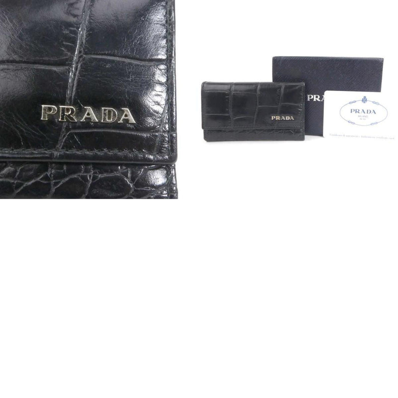 Prada -- Black Leather Wallet  (Pre-Owned)