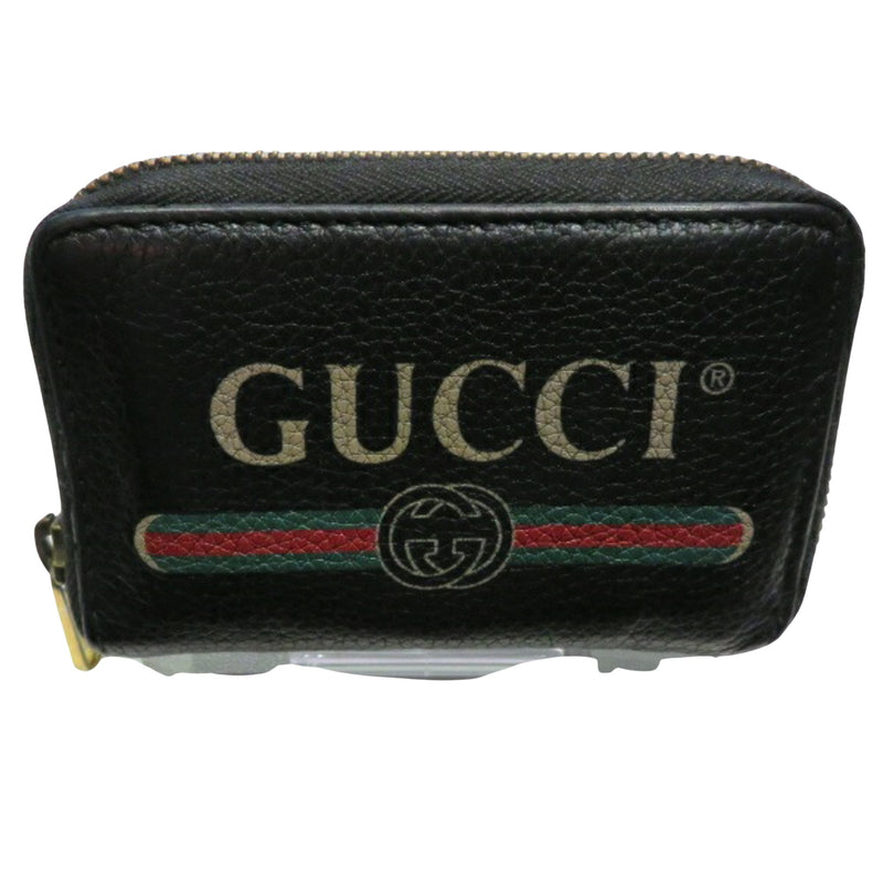 Gucci Ophidia Black Leather Wallet  (Pre-Owned)