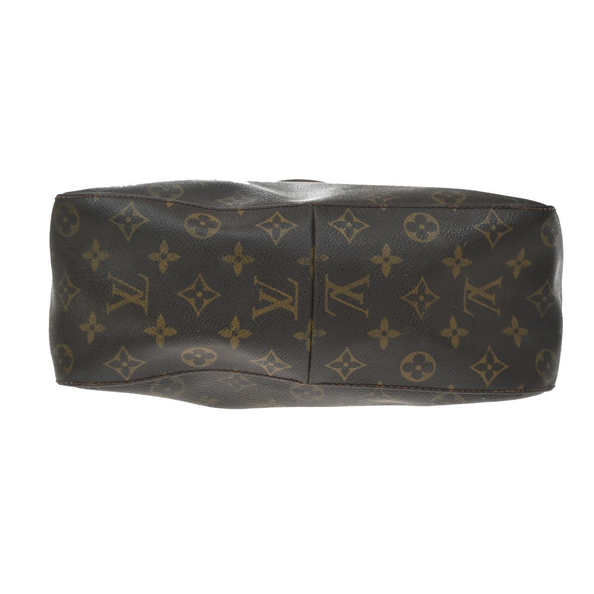 Louis Vuitton Looping Monogram Canvas Brown Canvas Handbag (Pre-Owned)