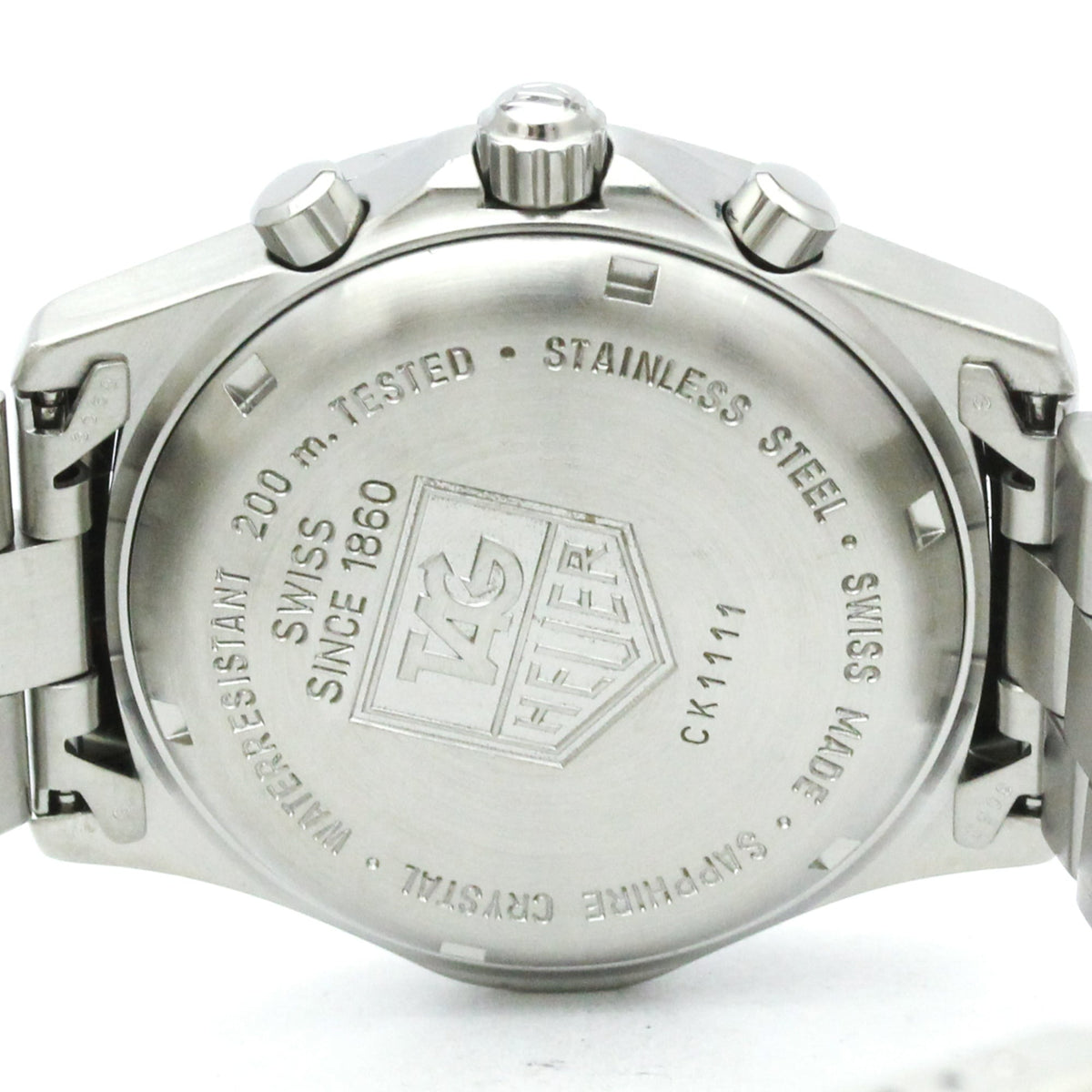 Tag Heuer Professional 200M Chronograph Quartz Stainless Steel Watch (Pre-Owned)