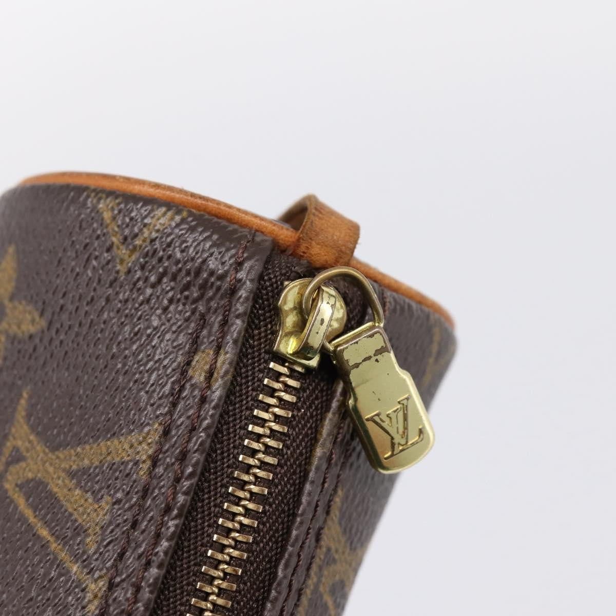 Louis Vuitton Papillon Pochette Monogram Canvas Brown Canvas Clutche & Pouche Bag (Pre-Owned)