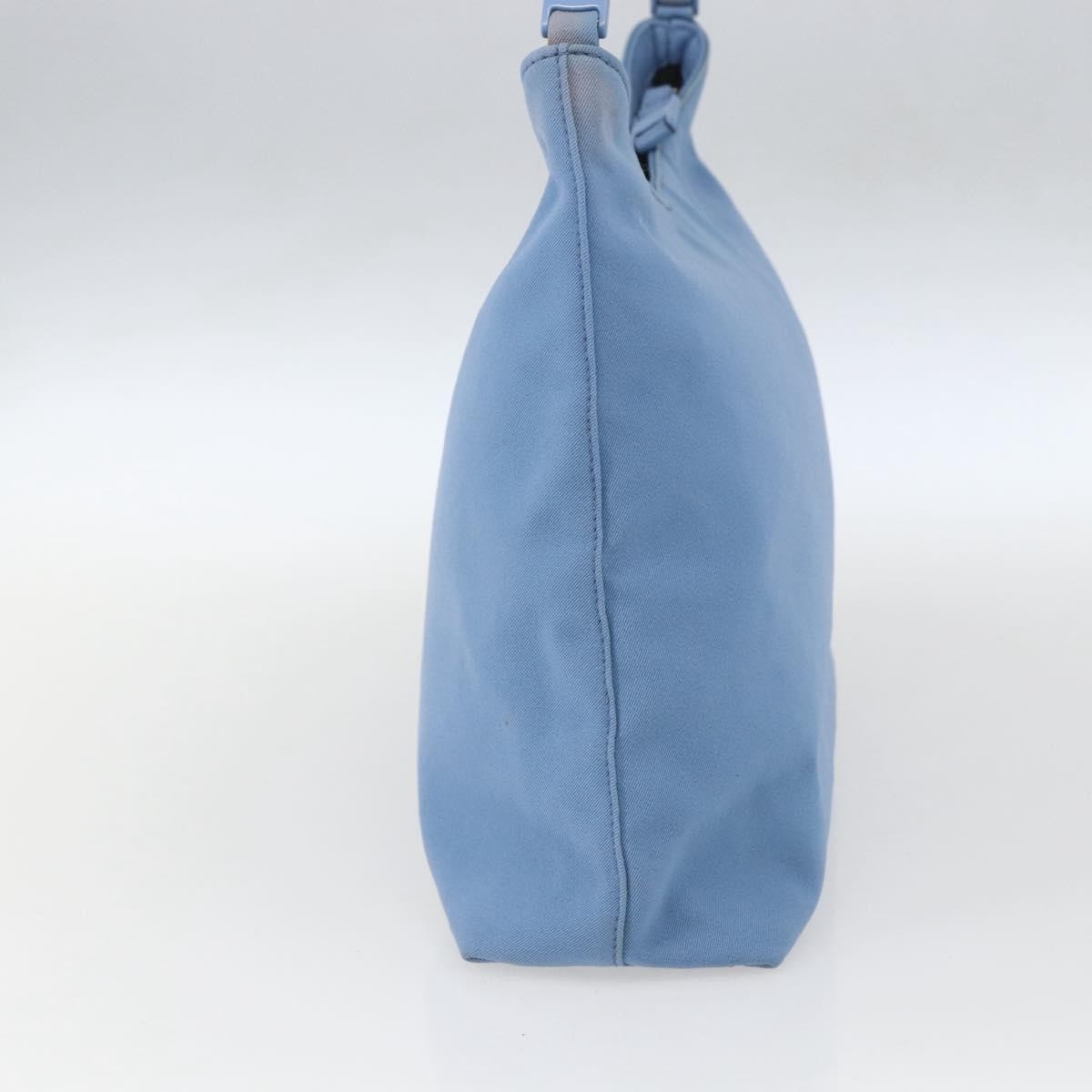 Salvatore Ferragamo Shoulder Nylon Blue Nylon Shoulder Bag Bag (Pre-Owned)