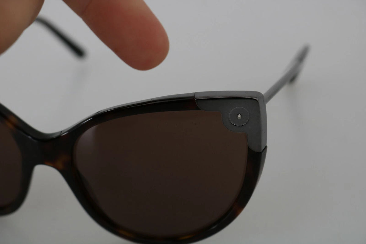 Dolce & Gabbana DG4337 Dark Havana Cat Eye Women Eyewear Women's Sunglasses (Pre-Owned)