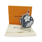 Louis Vuitton Porte-Monnaie Navy Leather Wallet  (Pre-Owned)