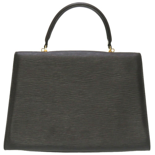 Fendi Peekaboo Black Leather Handbag (Pre-Owned)