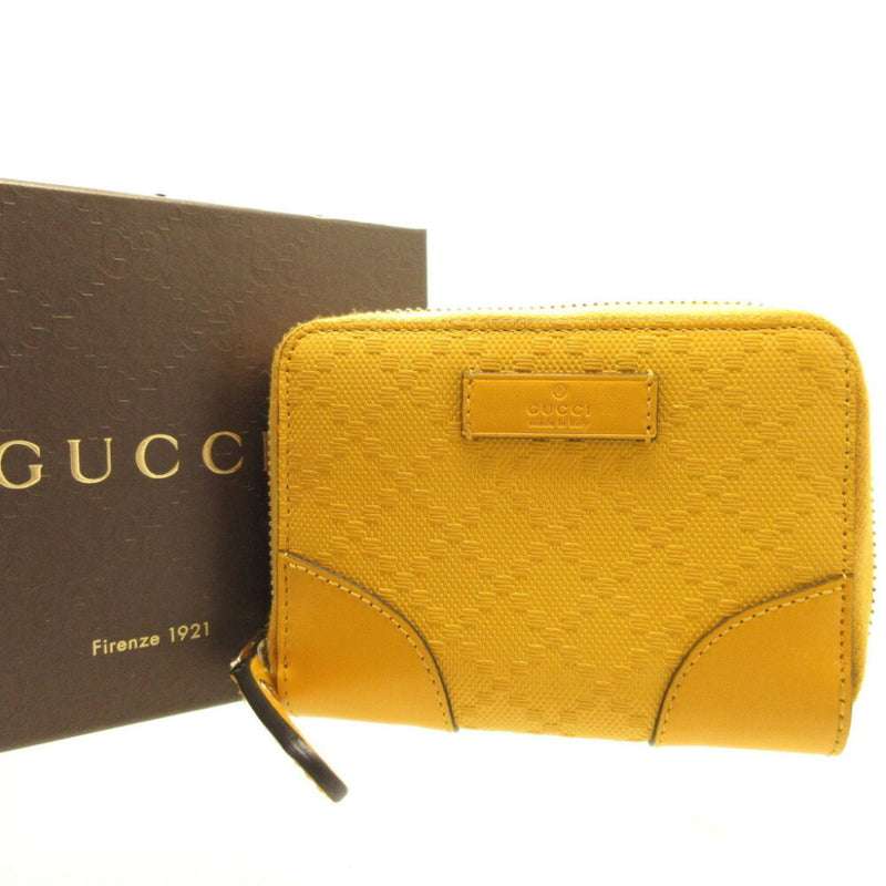 Gucci Yellow Canvas Wallet  (Pre-Owned)