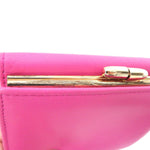 Dior Cd Pink Leather Wallet  (Pre-Owned)