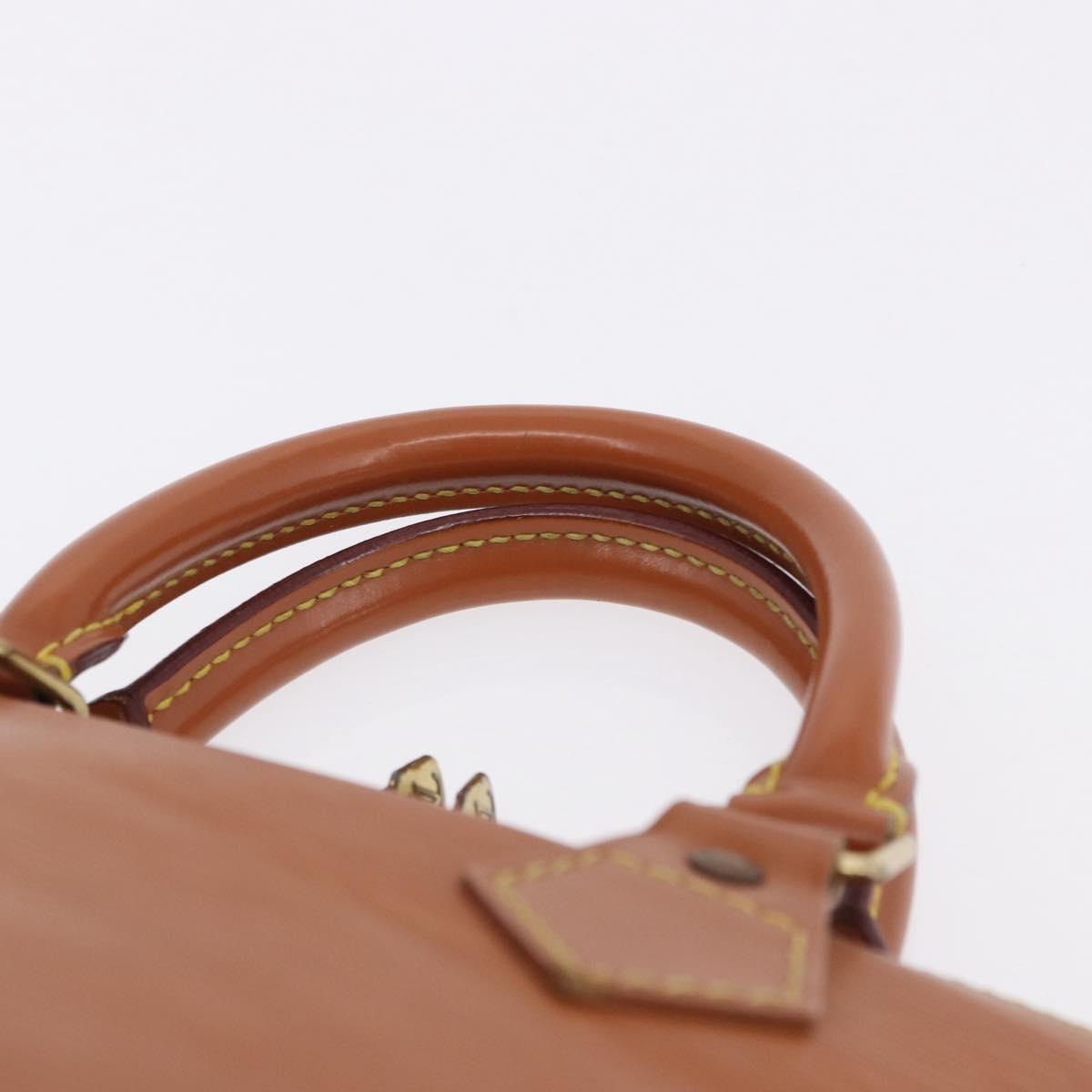 Louis Vuitton Alma Epi Leather Gold Leather Handbag (Pre-Owned)
