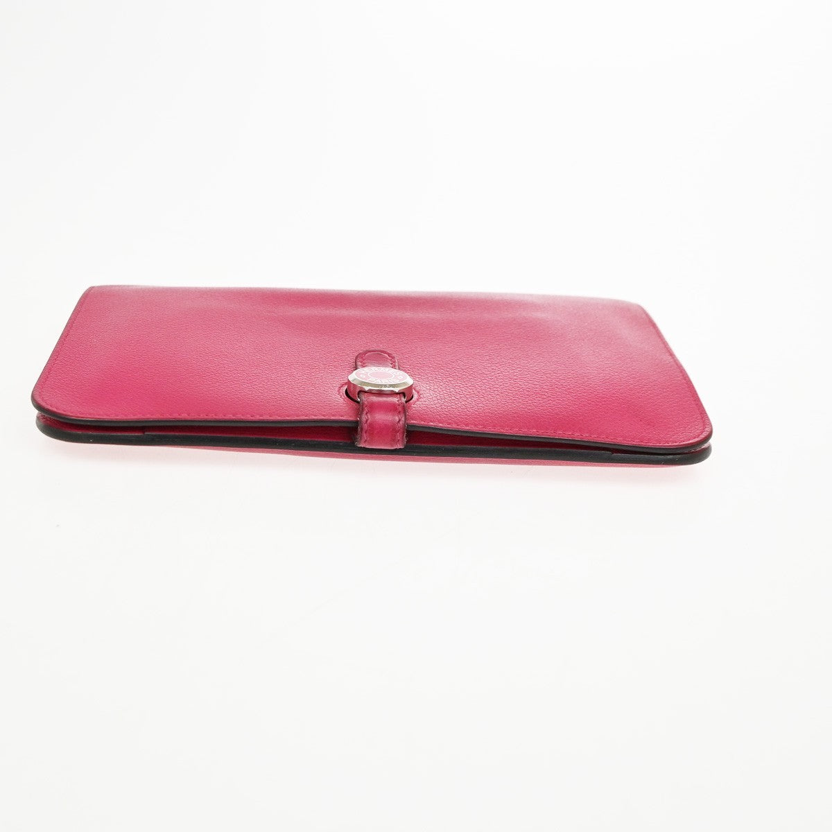 Hermes Dogon Duo Combined Leather Pink Leather Wallets Accessory (Pre-Owned)