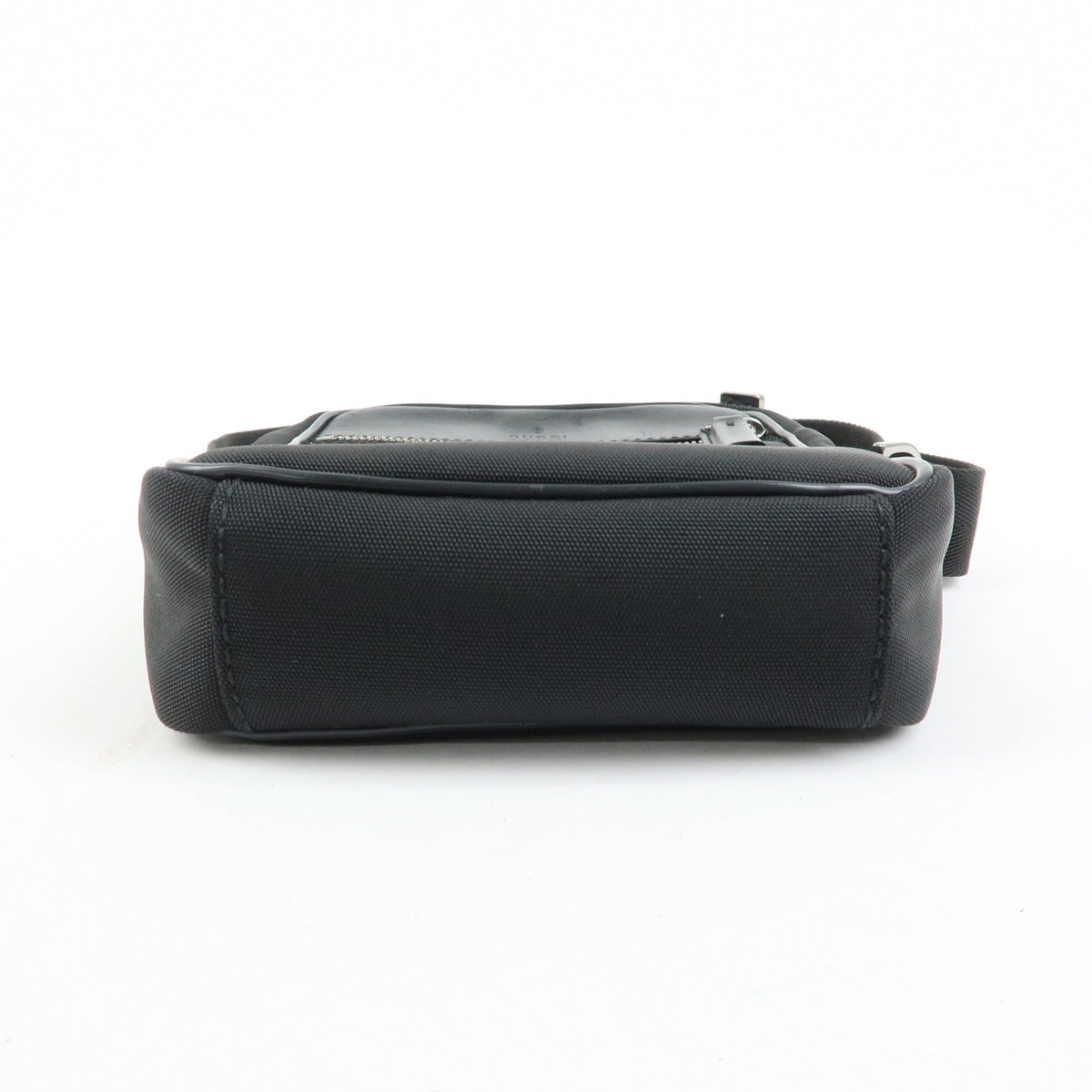 Gucci Shoulder Canvas Black Canvas Shoulder Bag Bag (Pre-Owned)