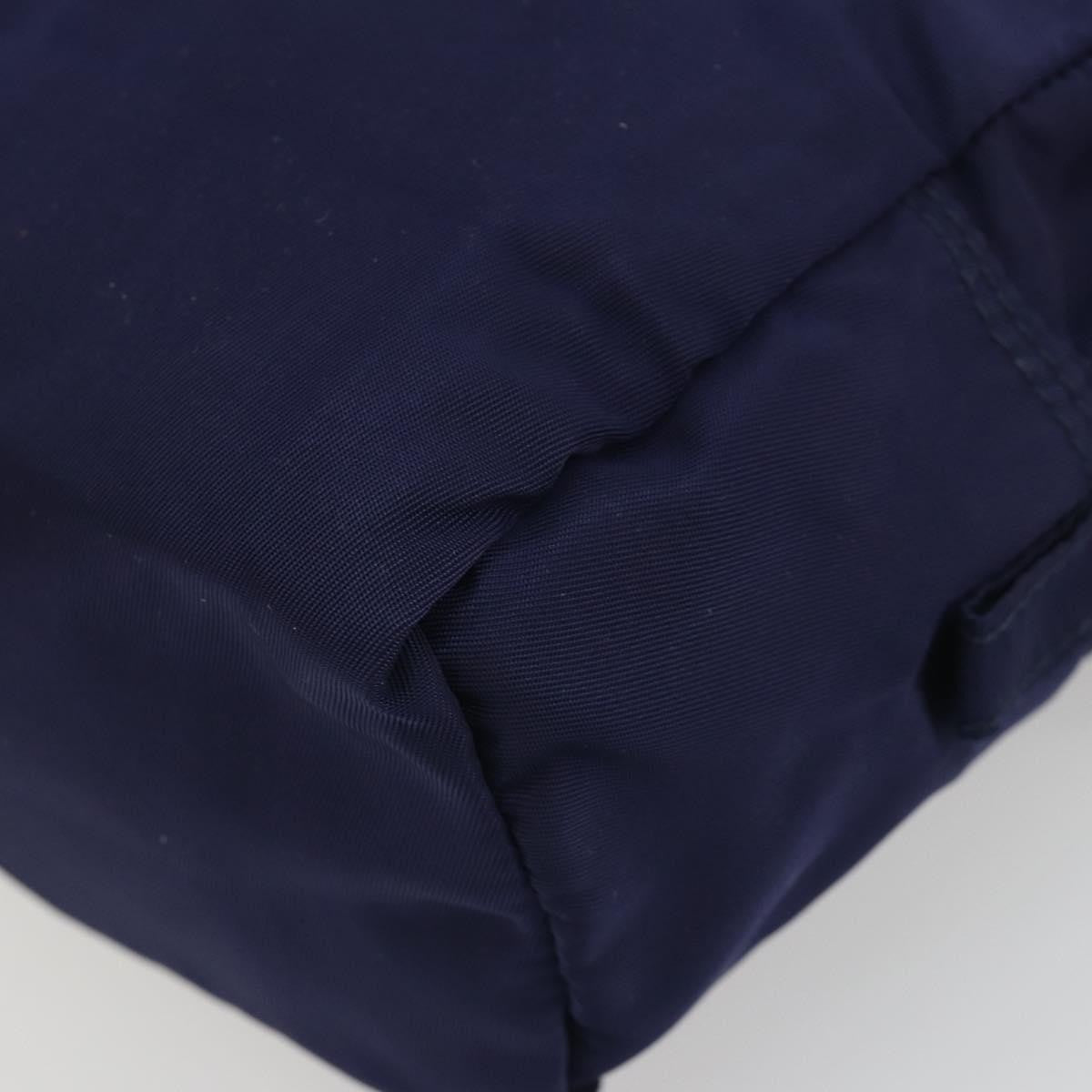 Prada Pouch Nylon Navy Nylon Clutche & Pouche Bag (Pre-Owned)