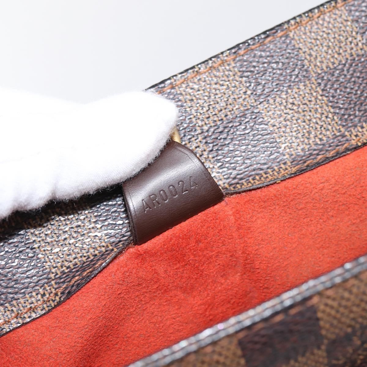 Louis Vuitton Parioli Damier Ebene Brown Canvas Shoulder Bag Bag (Pre-Owned)