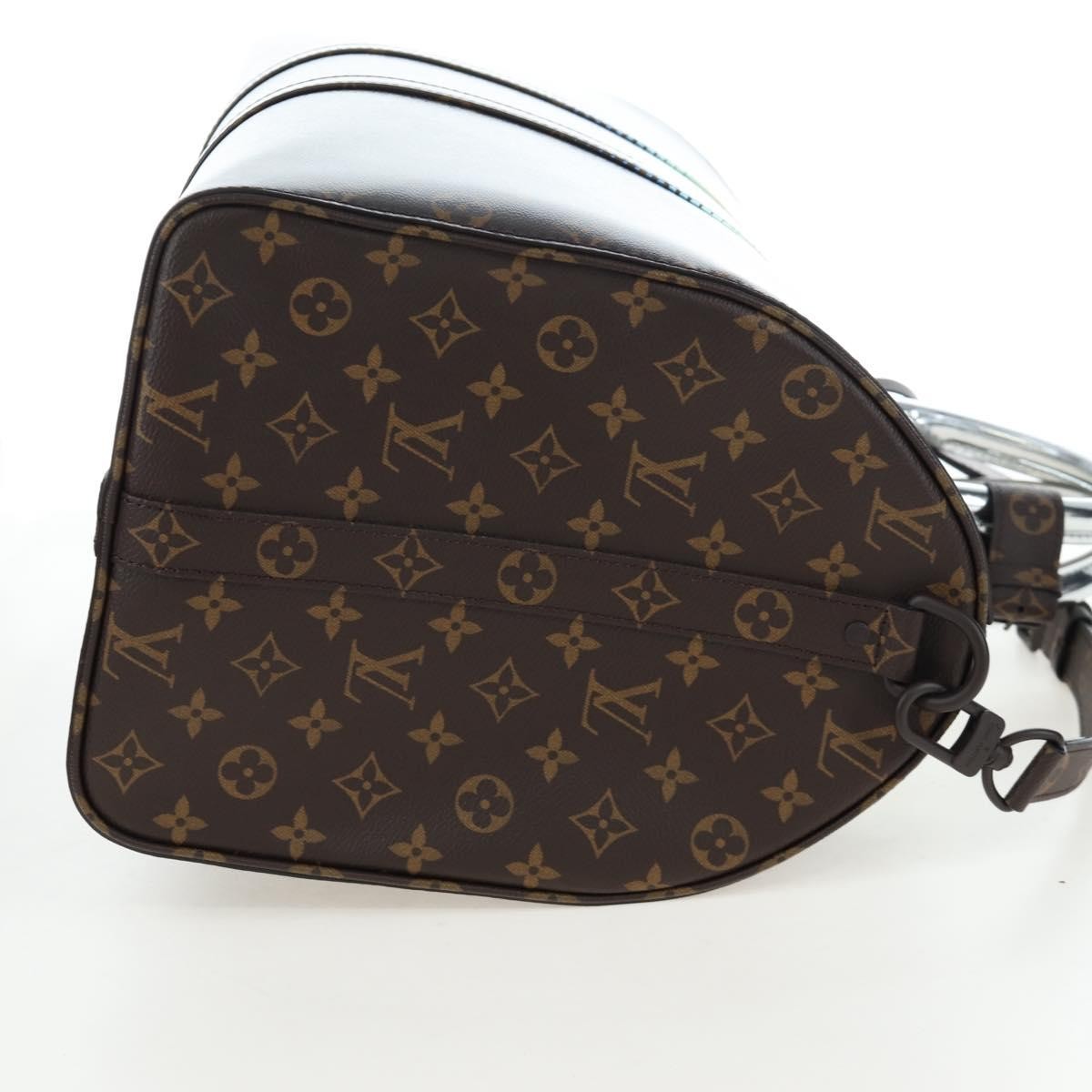 Louis Vuitton Keepall Bandouliere Limited Edition Metallic Nebula Monogram Canvas Metallic Canvas Travel Bag Bag (Pre-Owned)