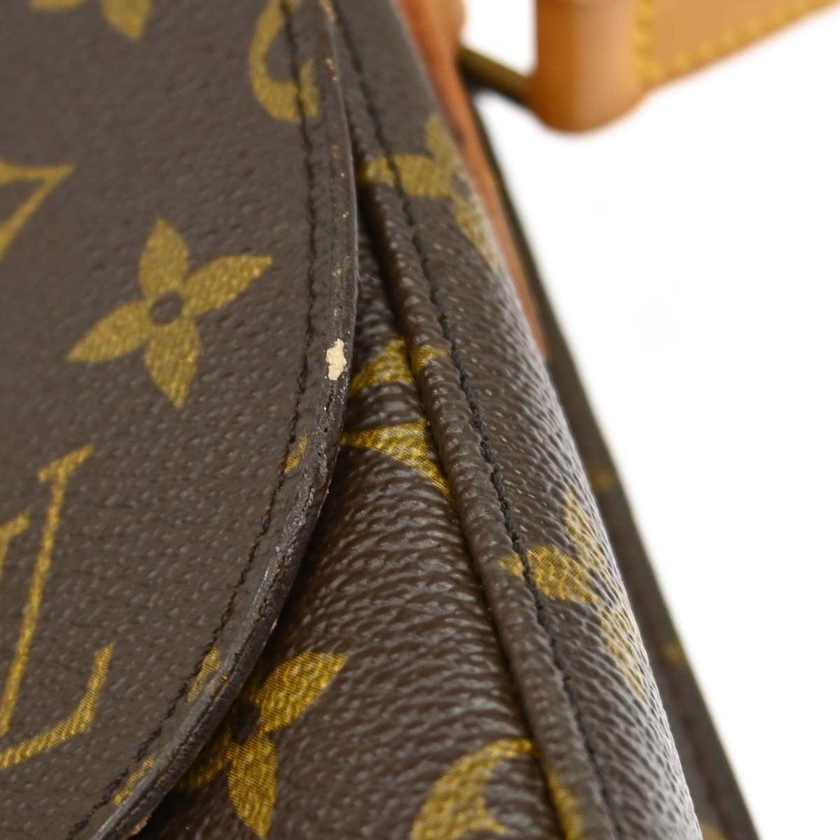 Louis Vuitton Saint Cloud Monogram Canvas Brown Canvas Handbag (Pre-Owned)